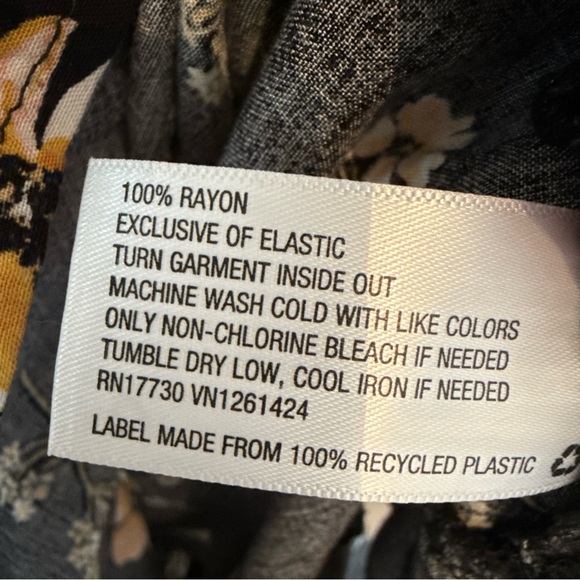 Wild Fable Floral Print Sleeveless Ruffle Apron Front Short Mini Dress Women’s M - Picture 10 of 14